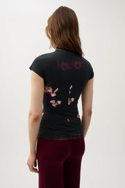 Lennon bouquet jersey top