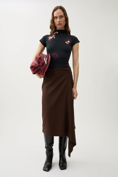 Josefina pinstripe skirt