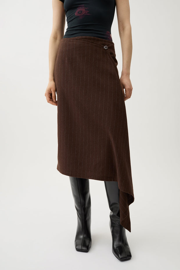 Josefina pinstripe skirt