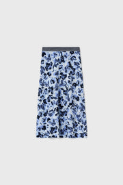 Flora ditsy knitted skirt