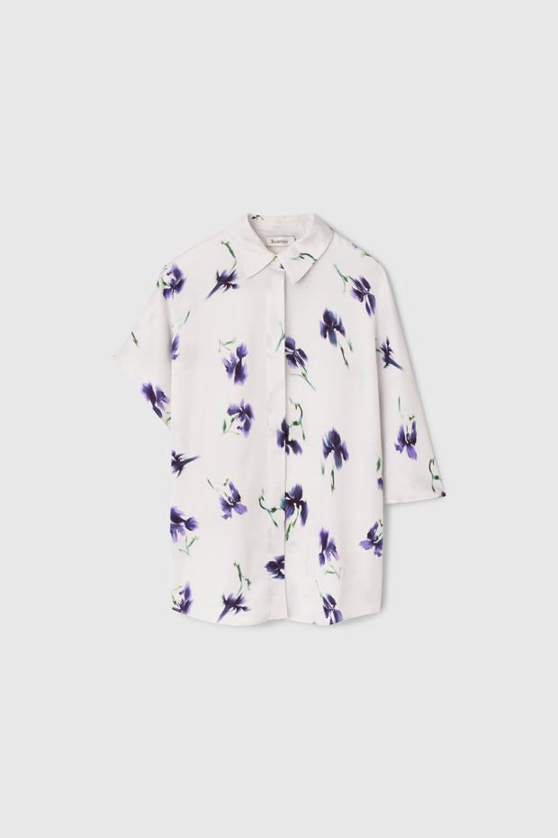 Finch iris blouse