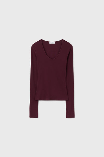 Hutton jersey top
