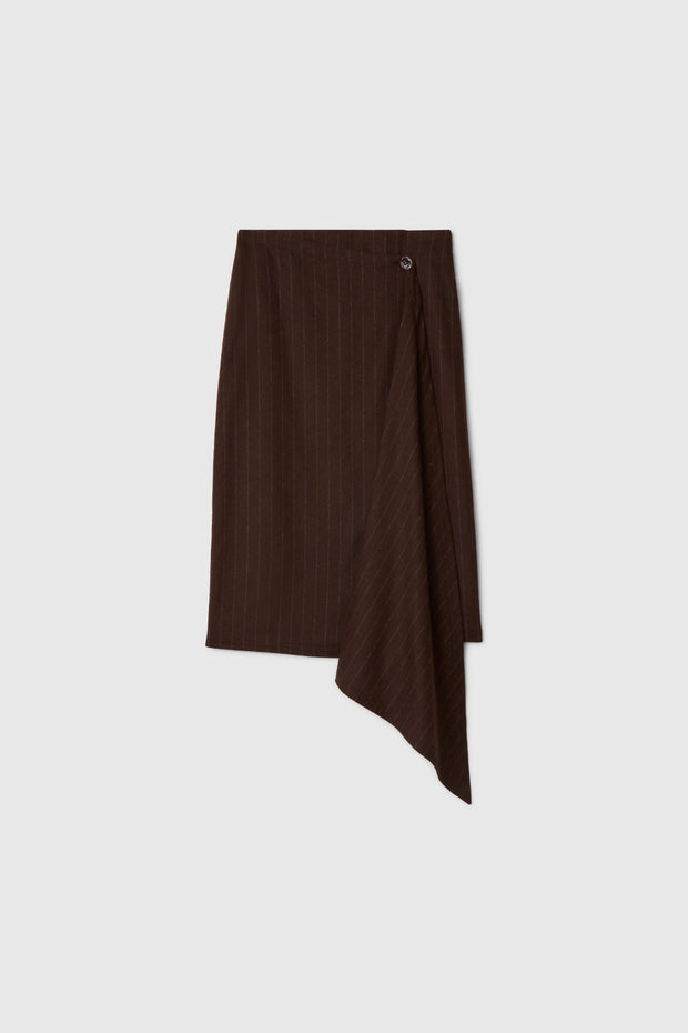 Josefina pinstripe skirt