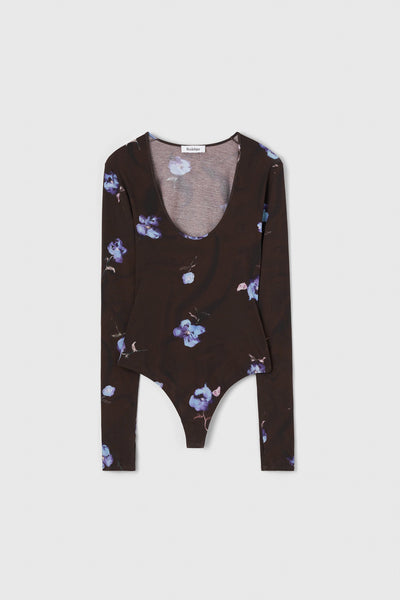 Cora violet jersey top