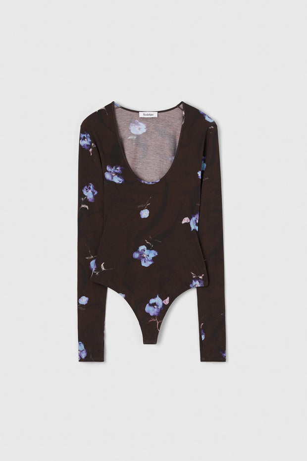 Cora violet jersey top