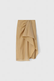 Nona crinkled skirt