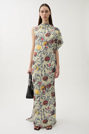 Alana pomegranate dress