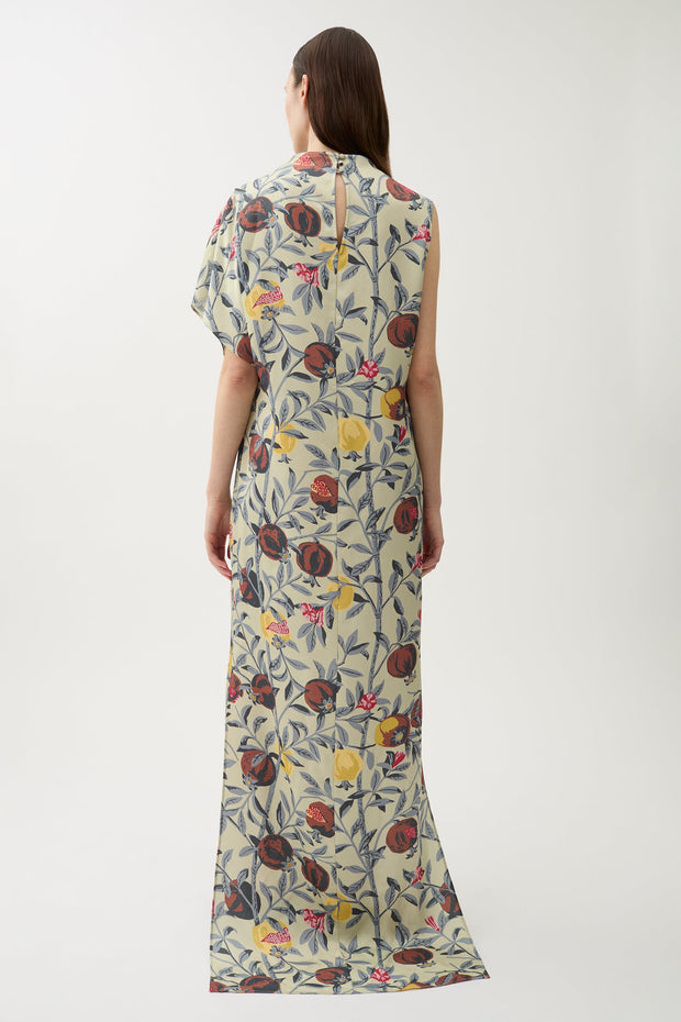 Alana pomegranate dress