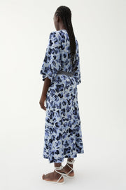 Flora ditsy knitted skirt