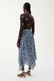 Turner violet ditsy skirt