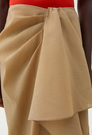 Nona crinkled skirt