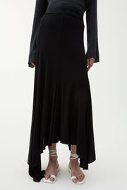 Sandy viscose skirt
