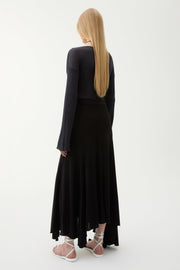 Sandy viscose skirt