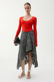Farrah fil coupe skirt