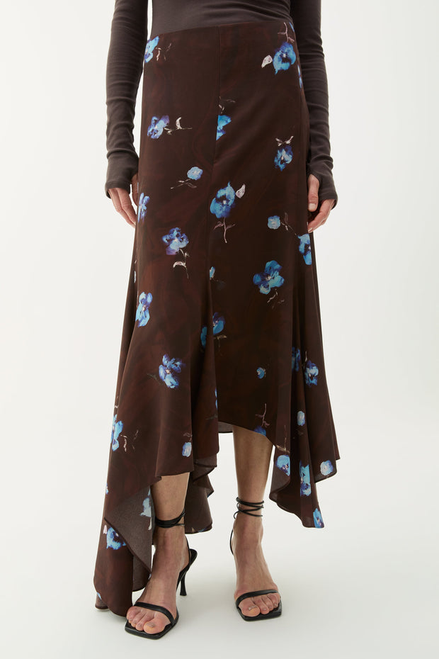 Sandy violet skirt