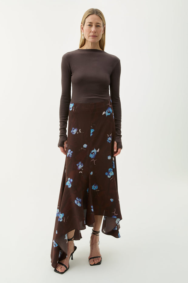 Sandy violet skirt