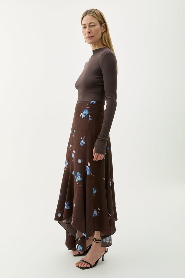 Sandy violet skirt