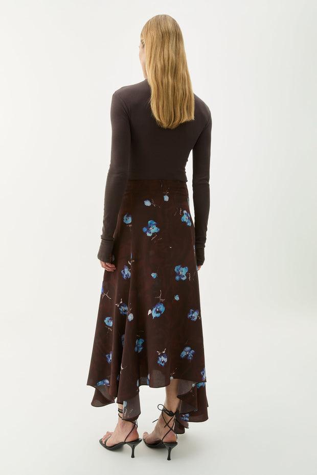 Sandy violet skirt