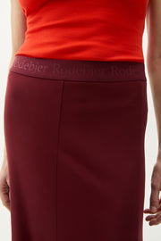 Sandy viscose skirt